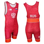 Трико борцовское BoyBo Profi Gerb красное BT30 Трико борцовское BoyBo Profi Gerb красное BT30 от магазина Супер Спорт